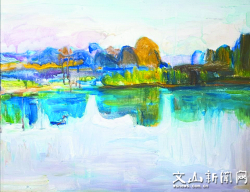 普者黑的早晨