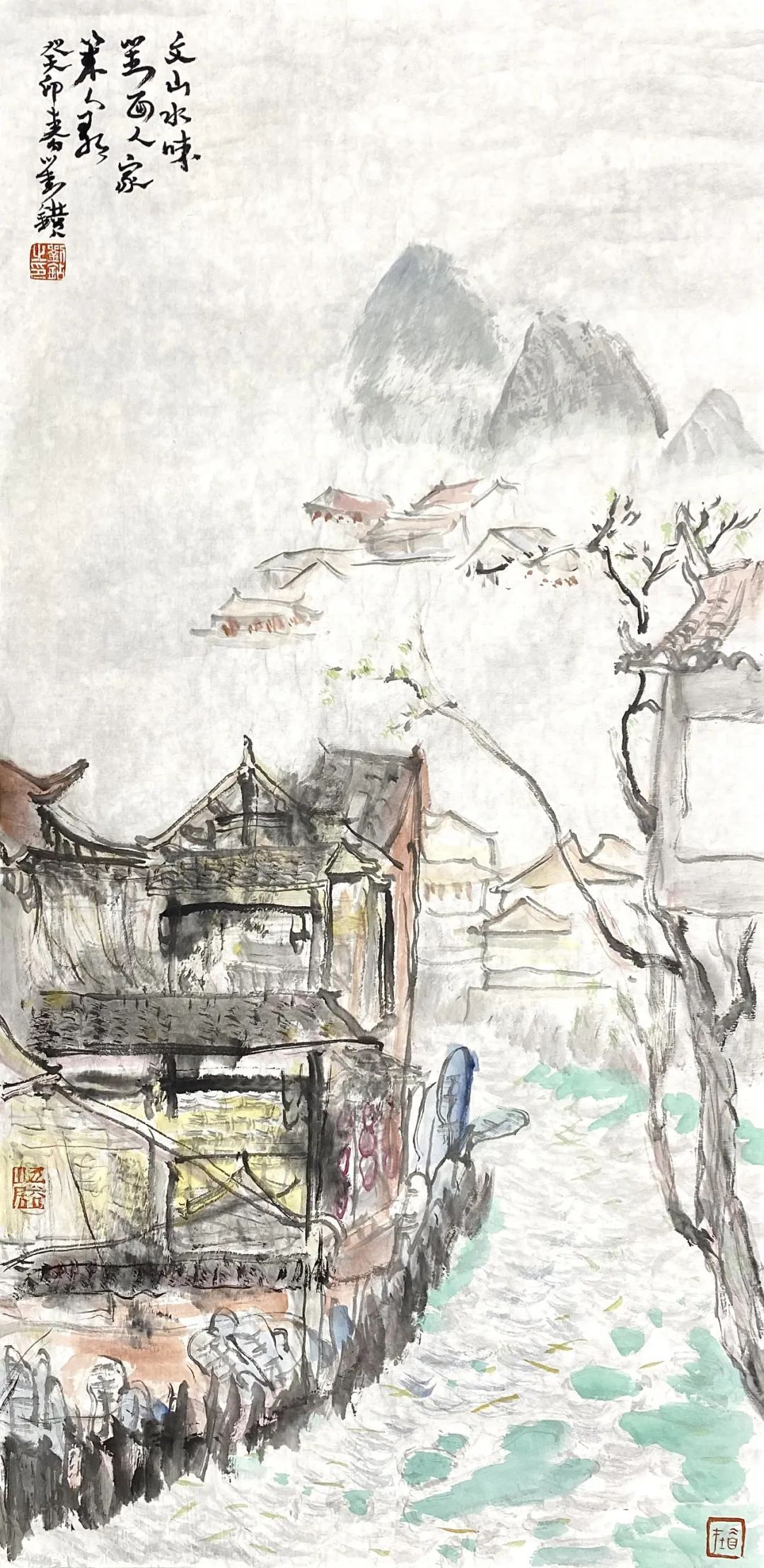 全国文艺名家绘文山 · 美术篇丨刘钻作品欣赏