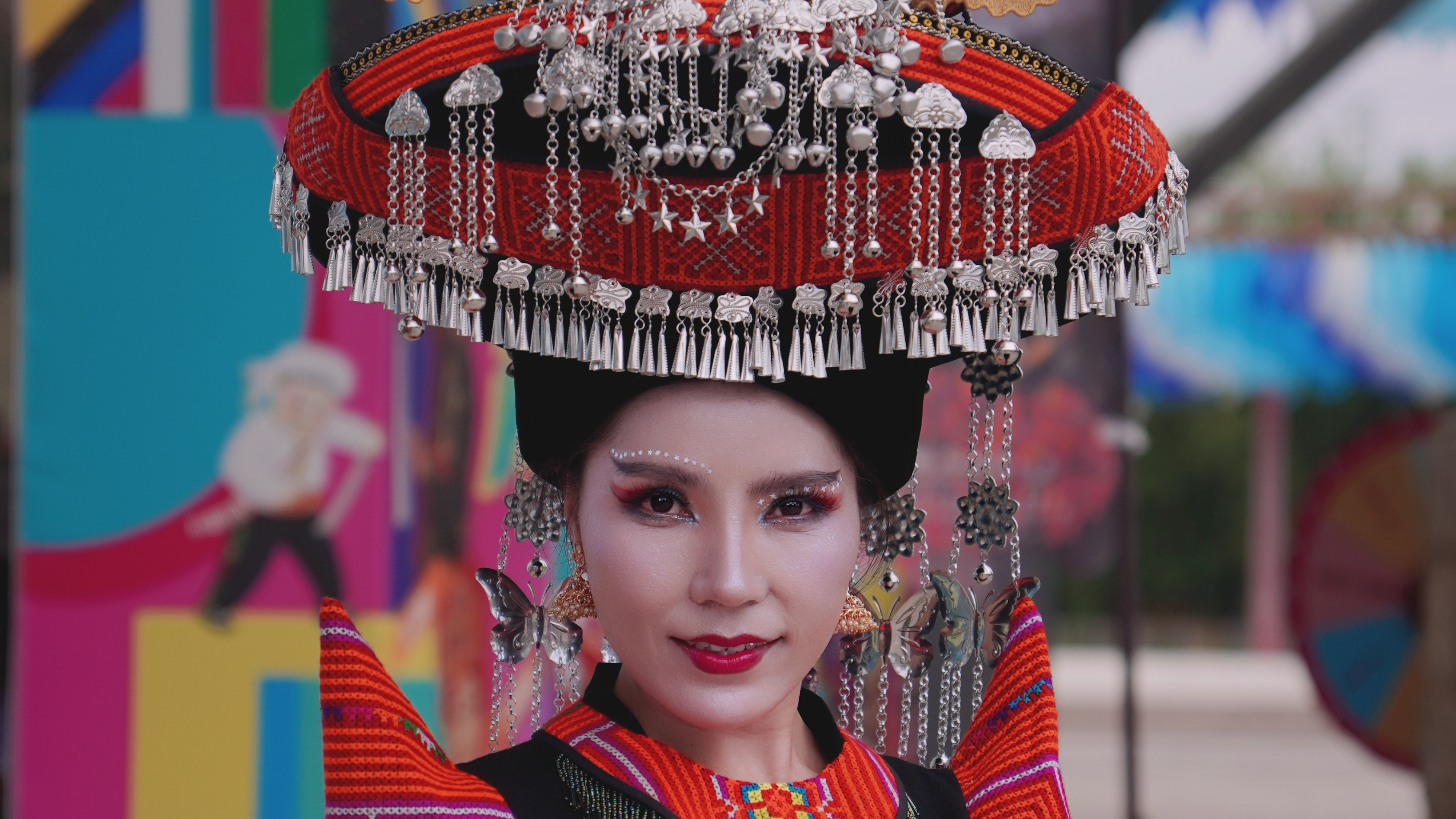 图集丨盛装聚花山 文山苗韵耀春城